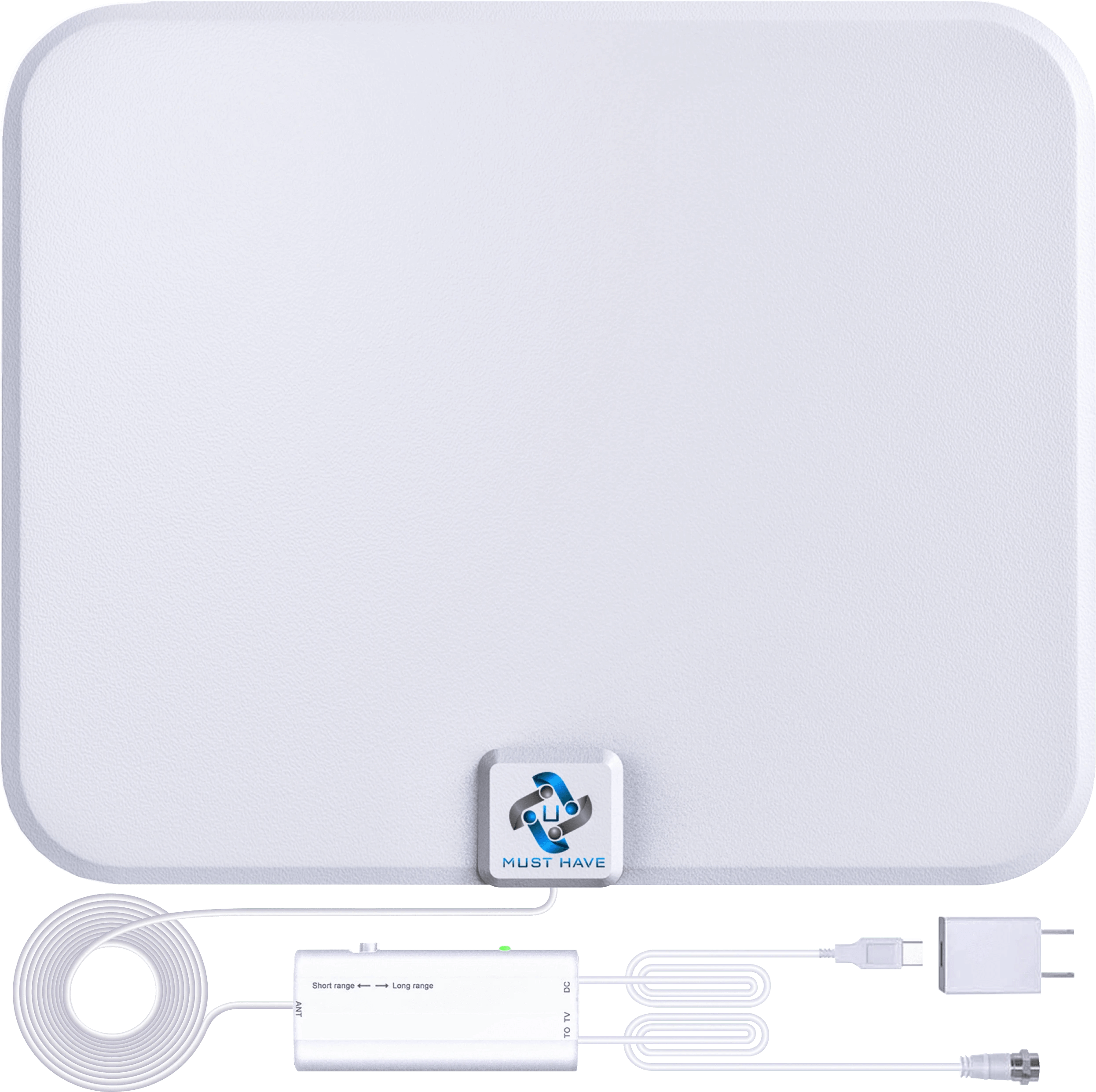 Digital TV Antenna - White